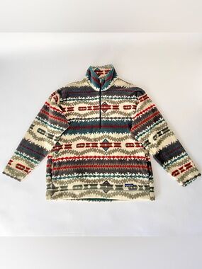 Rare vintage 1994 Patagonia Sacajawea Ivory synchilla fleece
